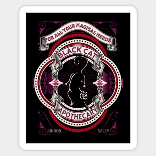 Black Cat Apothecary Sticker